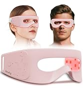 Amifiy Red Light Therapy for Eyes, 3 Modes Around-Eyes Red Light Eye Mask, Eye Massager for Reduc...