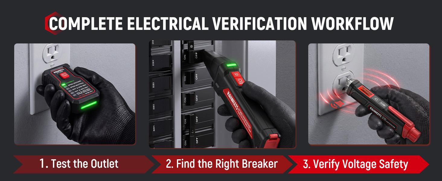 electrical verification workflow