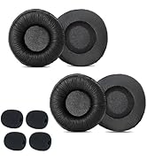Replacement Ear Pads for Plantronics Headset 50mm Ear Cushions Compatible with Plantronics Blackw...