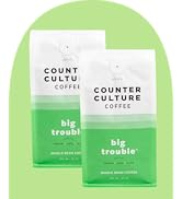 Counter Culture Coffee Big Trouble x 2 - Medium Roast, Sustainably Farmed, Kosher, Whole Bean Cof...