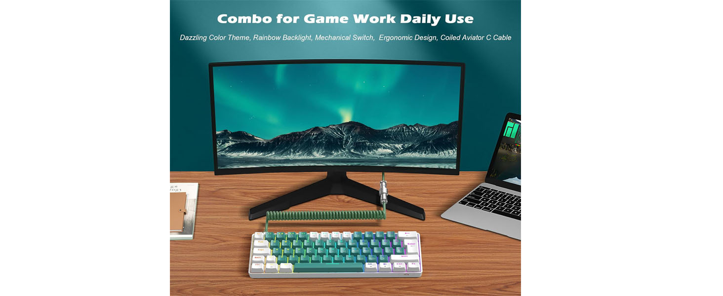 T60 KEYBOARD/GREEN