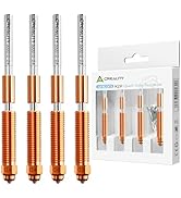 Creality Official K2 Plus Nozzles, 0.4/0.6/0.8mm 4PCS Quick-Swap 3D Printer Hotend Nozzle Kit, Co...