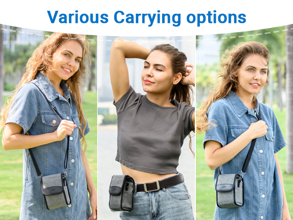 KIWIFOTOS Travel Cell Phone Pouch