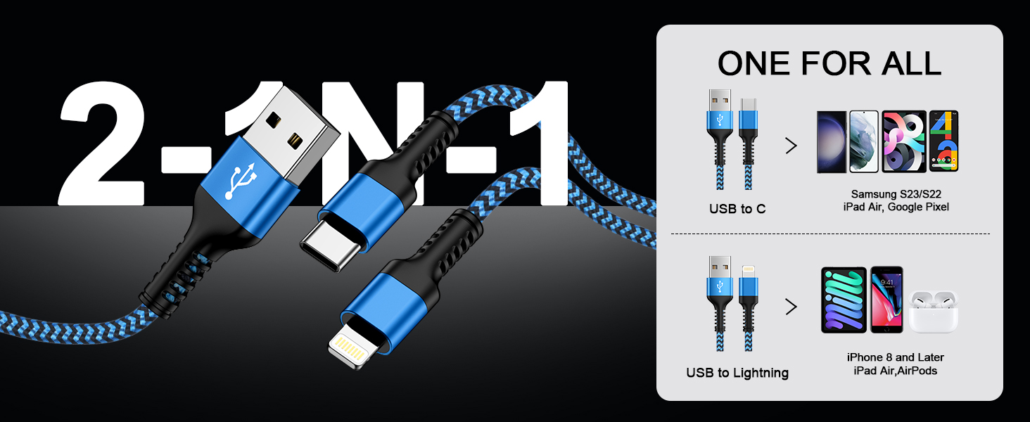 2 in 1 cable