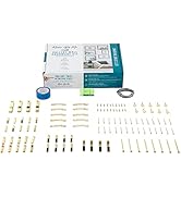 National Hardware N900-004 Kit Picture Wire, Nails, Wall Hangers, Frame Hanging Hardware, Brass