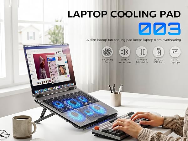 laptop stand with fan cooling pad for laptop laptop cooling pads &amp; external fans gaming laptop stand