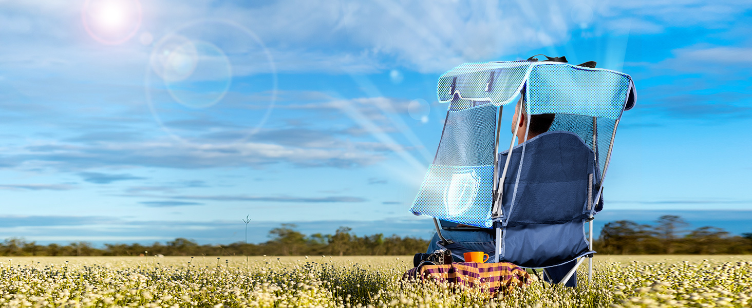canopy beach chair