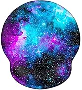 ToLuLu Mouse Pad with Wrist Rest Support, Gel Cute Mouse Pads Non Slip Rubber Base Mousepad, Ergo...