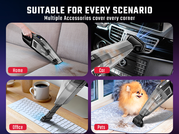 Able to clean every corner