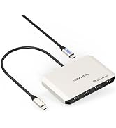 WAVLINK Laptop Docking Station, 4 Monitors for HDMI, Single 4K@144Hz | 140W PD in, Compatible wit...