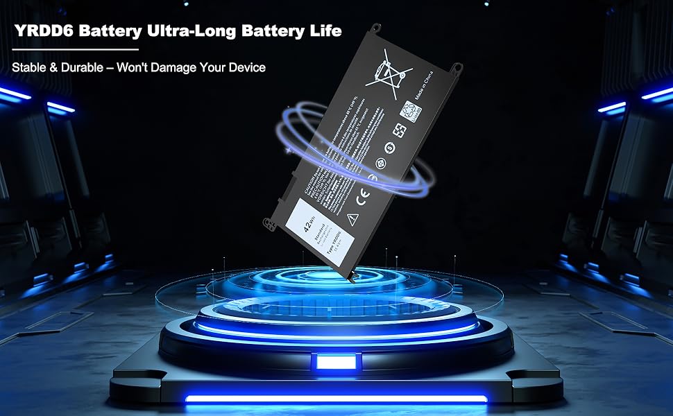 bateria dell 42wh yrdd6 original
