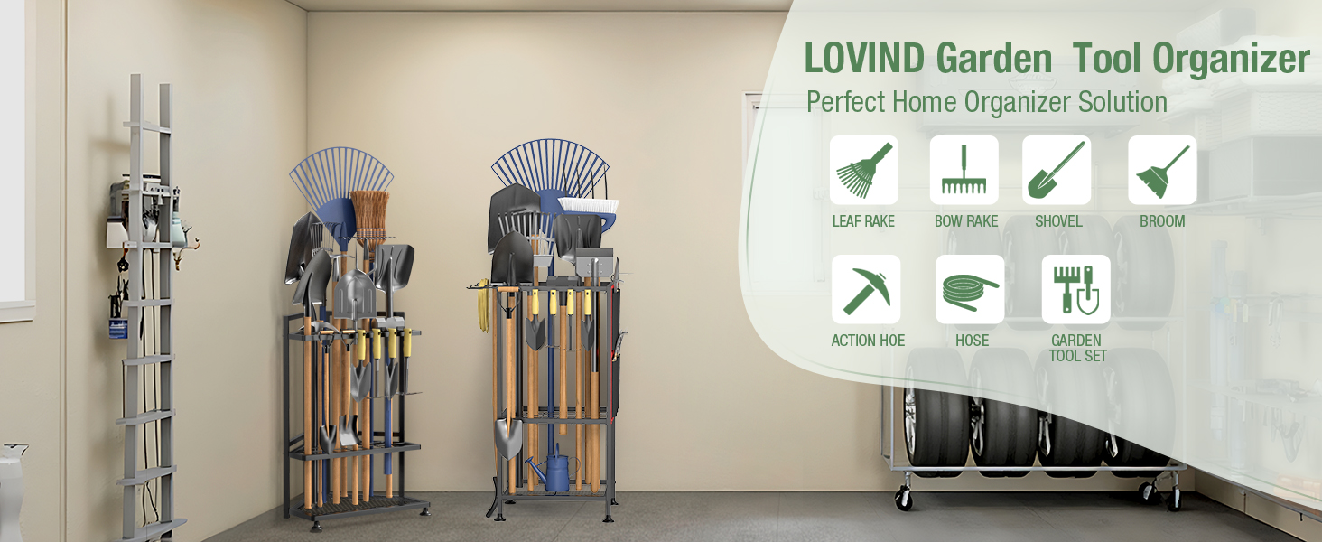 garden tool rack