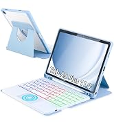 MePadKey Touchpad Keyboard Case for Samsung Galaxy Tab A9 Plus 11 inch SM-X210/X215/X216, 360 Deg...