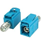 Proxicast FAKRA Z to SMA Female Interseries Adapter - Waterblue Universal Compatibility for AM/FM...