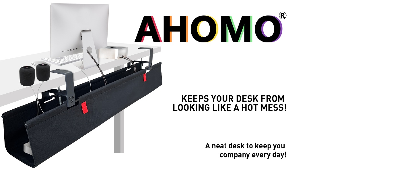AHOMO keeps your desk cleaning