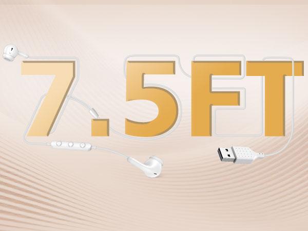 usb earbuds for computer pc laptop