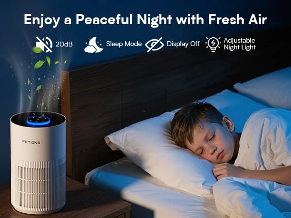 quiet air purifiers for home