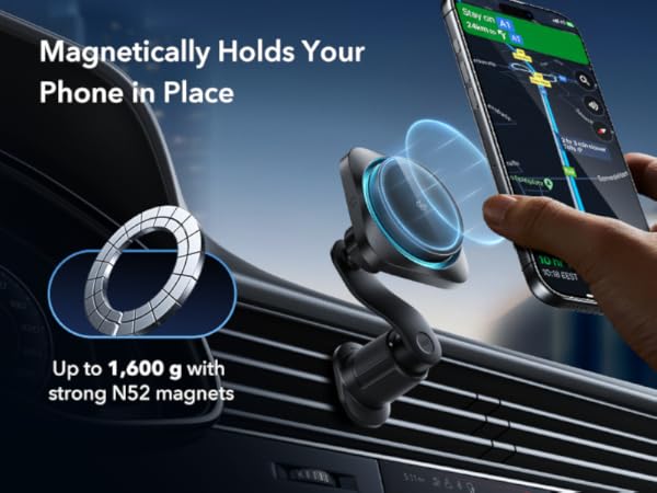 25W magsafe car mount charger