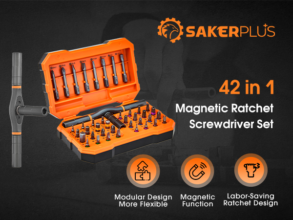 sakerplus magnetic screwdriver set