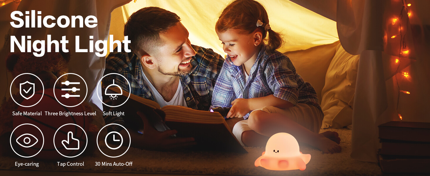 silicone night light