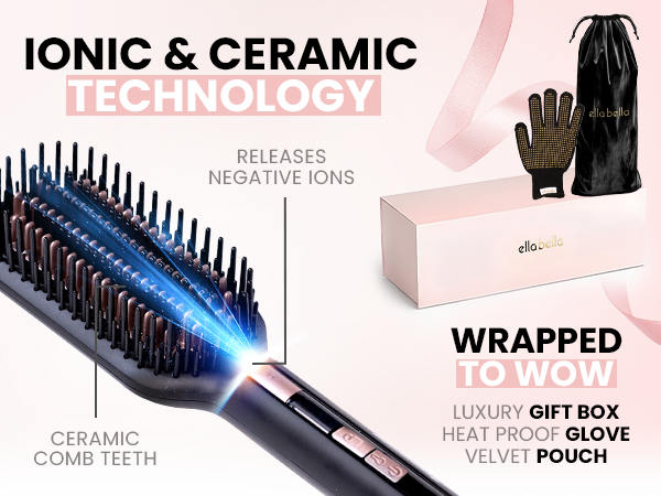 Hair Straightening Brush