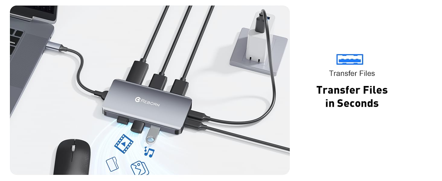 USB HUB 8 IN 1