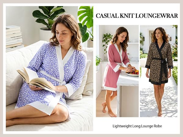knit robes for women