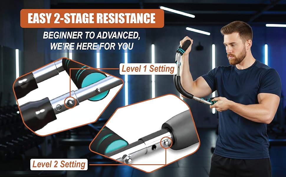 clip muscle expander flex and biceps machine home bullworker hydraulic strength power