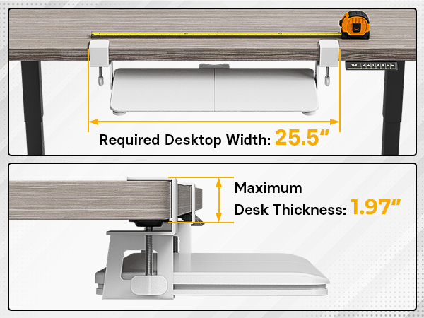 Tray Under Desk