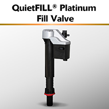 quietfill platinum fill valve