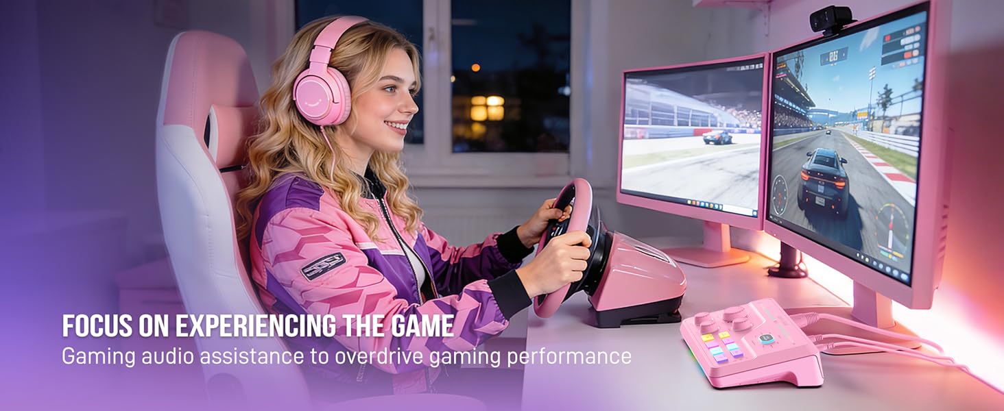 fifine SC8 assist gamer for better performance