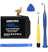 WAVYPO Battery for Samsung Gear S3 Frontier SM-R760 and Gear S3 Classic, 430mAh 3.85V Battery Rep...