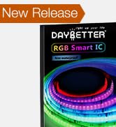 DAYBETTER RGB-Plus COB LED Strip Lights, Smart LED Lights with Built-in IC Chips, App-Control, Mu...