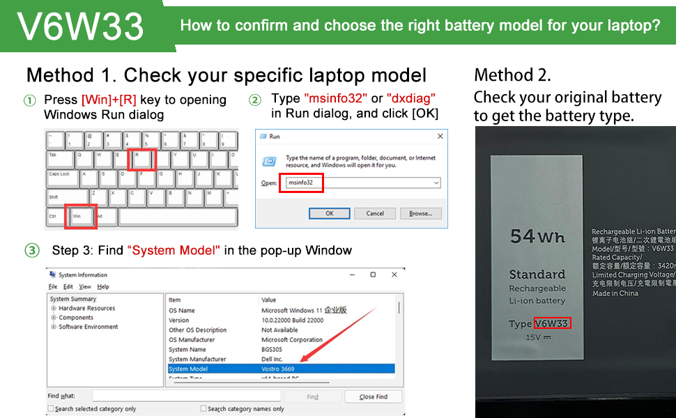 For Dell Latitude 3320 3420 3520 Inspiron 5310 5410 5415 5418