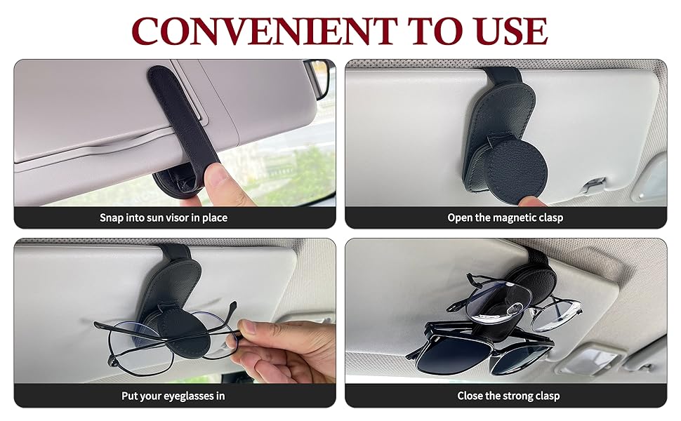 sunglasses visor clip