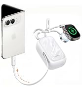 TORRAS PearlGo Power Bank for iPhone Duo/18 Pro Max, 45W Fast, Pearl White | 10,000mAh Portable C...