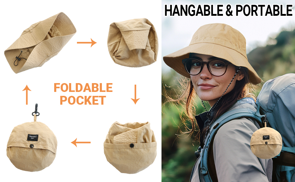 waterproof and quick-dry bucket hat