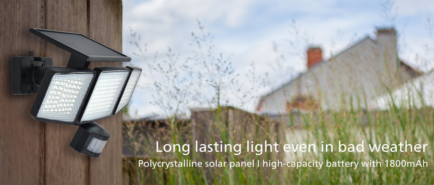 solar security light