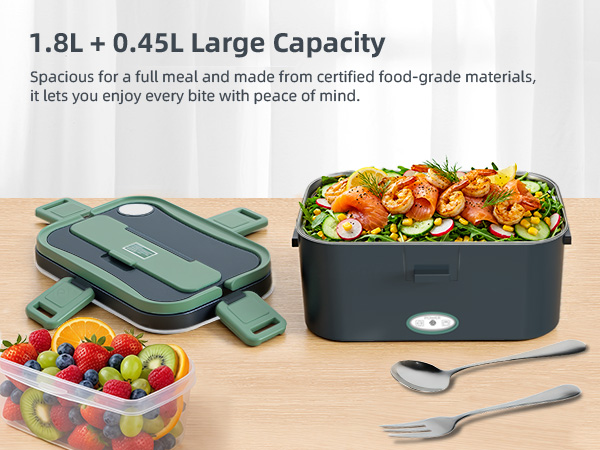 1.8L + 0.45L Large Capacity