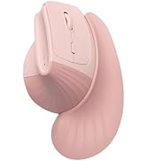 SANWA Wireless Ergonomic Mouse for Large Hands, Silent Click Vertical Mice with Removable Wrist R...