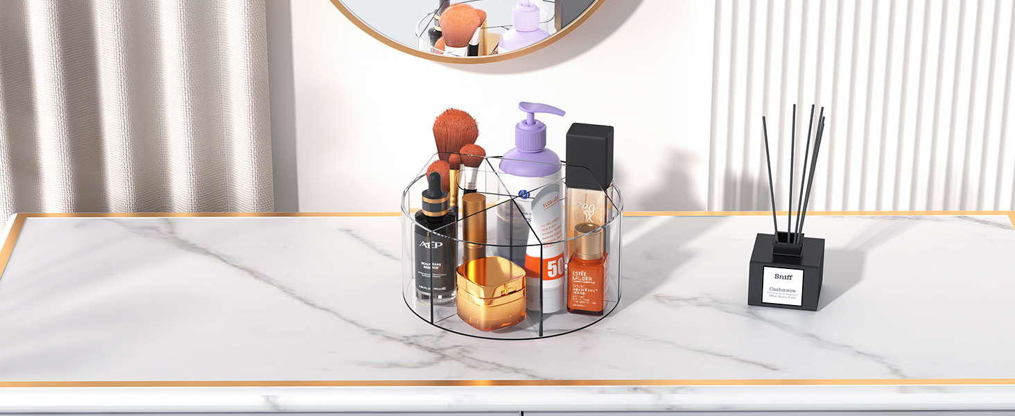 acrylic organizers and storage