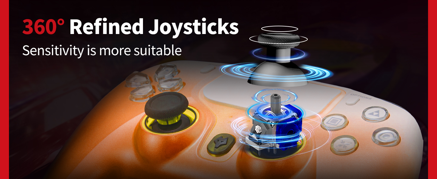 360° omnidirectional joystick