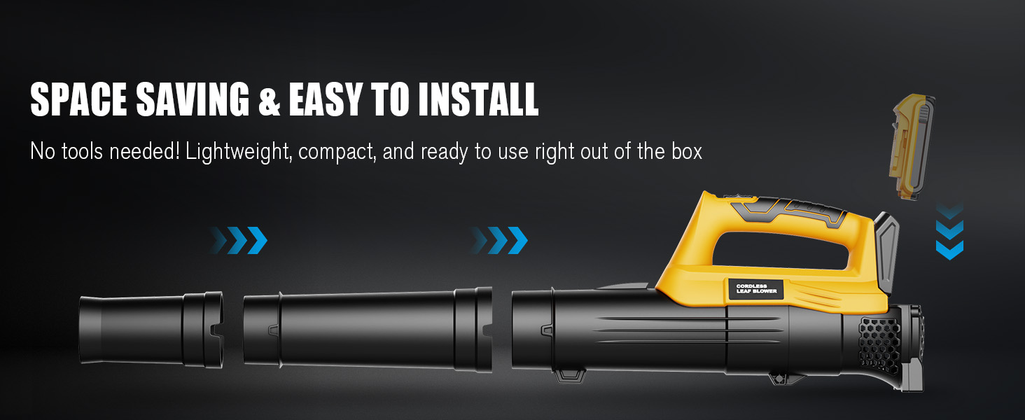 electric leaf blower cordless