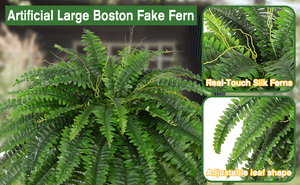 artificial ferns for outdoors
