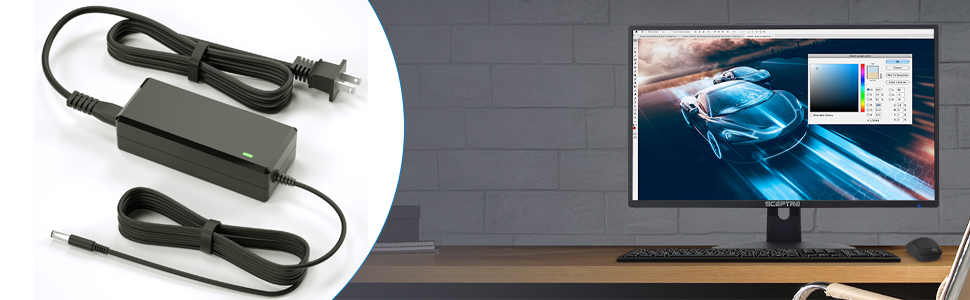 sceptre monitor power supply