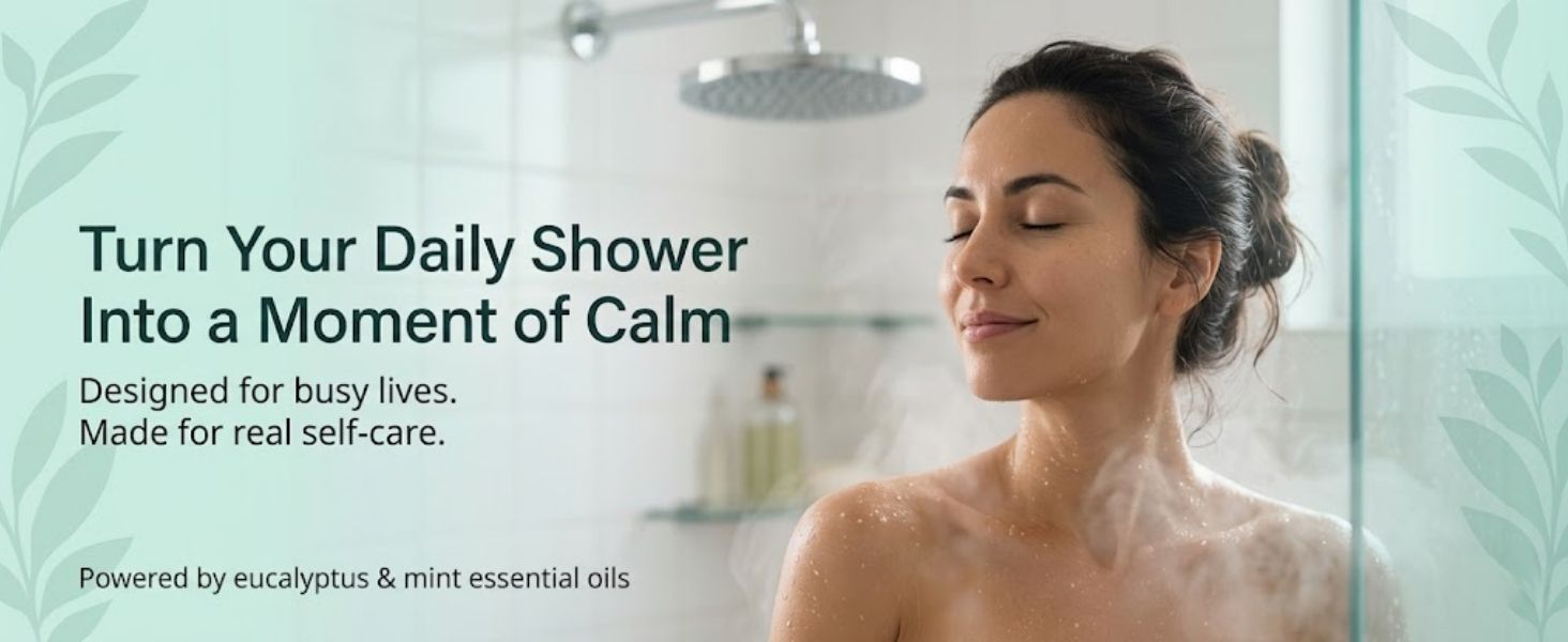 Turn your daily shower into a moment of calm