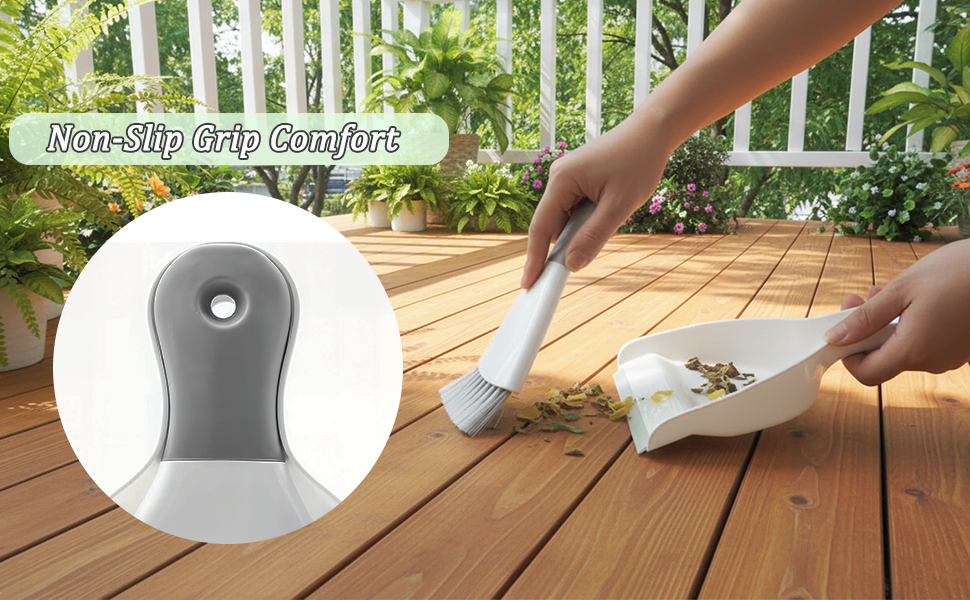Small Dust Pan and Brush Set for Table, Key Board, Cat, Dog and Other Pet