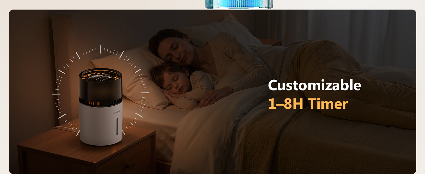 Mist-Free Evaporative Humidifier