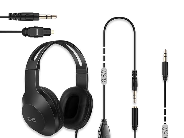 TV Headphones(Aux &amp;amp; DAC)