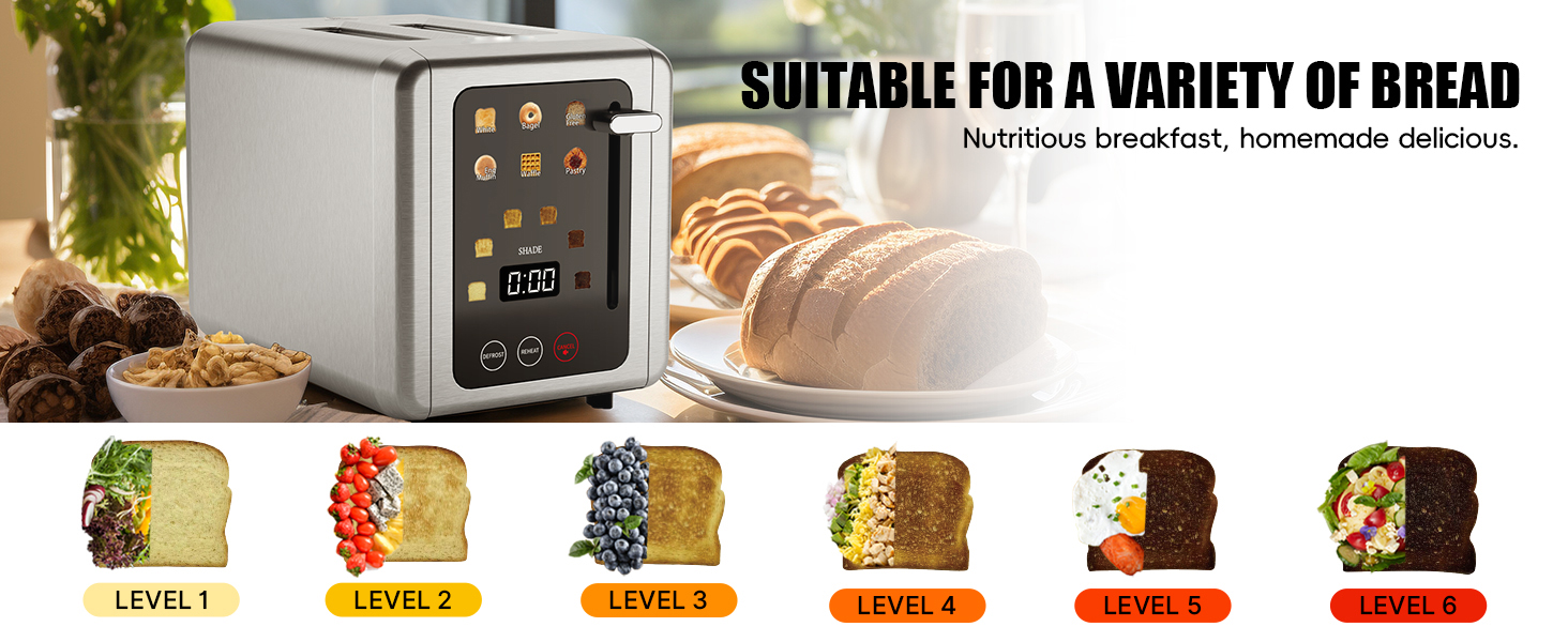 smart touchscreen toaster